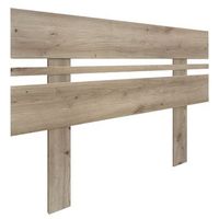 dhome cabecero roble 100cm horizontal estilo ancho con patas madera reciclada dm herrajes incluidos 100cm horizontal ancho roble