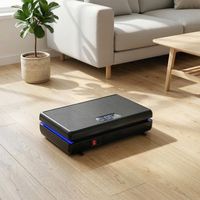 plataforma vibratoria sportnow acero pp 48x32x13 cm negro