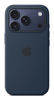 iphone 17 pro silicone case with magsafe midnight