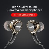 audifonos intrauditivos transparentes de alta fidelidad remax con microfono integrado para iphone y android 35mmtipo-c para juegos musica y llamadas