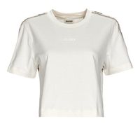 guess camiseta britney crop tee para mujer