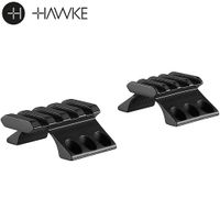 hawke pieza superior p monturas 2pcs picatinnyweaver 30mm tornillo triple