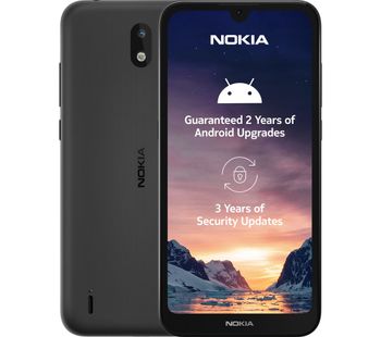 Nokia 1.3 - 16 GB, Charcoal, Charcoal