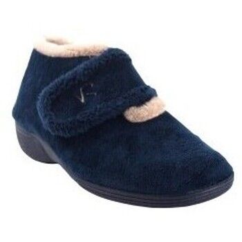 Vulca-bicha Pantuflas Ir por casa señora 4771 azul para mujer