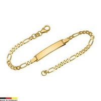 8k pulsera oro id pulsera oro 14cm