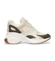michael kors para mujer 43r5zufs6d zapatillas zuma beige 41 5 a 8cm cordones casual