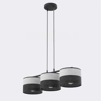 lampara colgante lomis gris 3 luces