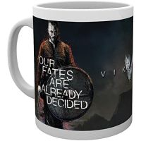 taza vikings our fates are already decided ceramica 320 mls
