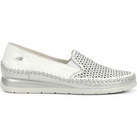 fluchos zapatos f2144 blancosilver para mujer