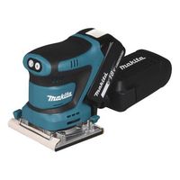 makita dbo482z lijadora orbital 18v lxt 112x102mm aluminio