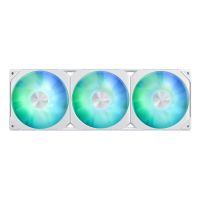 refrigeracion liquida asus prime lc 360 argb white edition 360mm 3 ventiladores iluminacion rgb