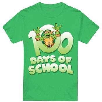 Teenage Mutant Ninja Turtles Camiseta 100 Days Of School para mujer