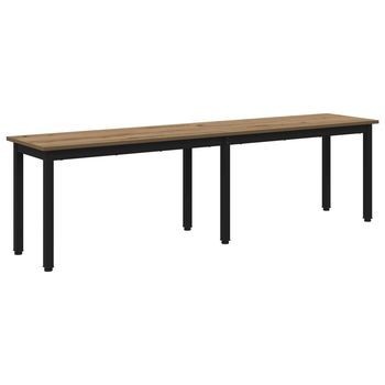 Banco Roble Artisan 160 X 35 X 45 Cm Madera De Ingeniería Vidaxl