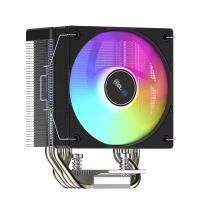 coolleo b40s dig argb 4 tubos de calor enfriador de cpu pantalla digital profesional radiador tdp 200w enfriador de aire