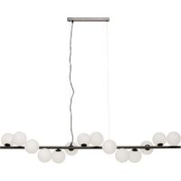 lampara colgante negro 150 cm de vidrio