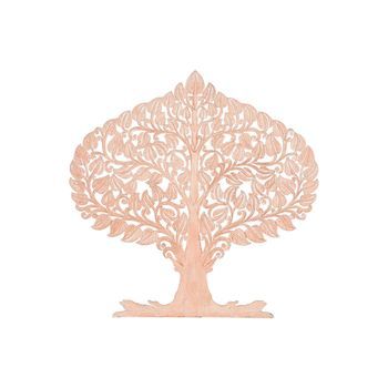 Decoracion Pared Mango Mdf 122x2x122 Arbol Natural