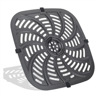 sarten de repuesto para freidora de aire accesorios para chefman rj38-sqss-8t-d 8qt sarten antiadherente extraible