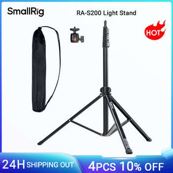 SmallRig RA-S200 Soporte de luz para fotografía Soporte de luz liviano para luces COB, reflectores, softboxes Carga máxima 4 kg -4379