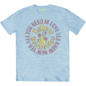 The Beatles Camiseta manga larga Yellow Submarine All You Need Is Love para mujer