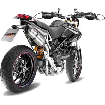 Silenciador de escape Ducati Hypermotard 1100 -'09 MIVV Suono inox