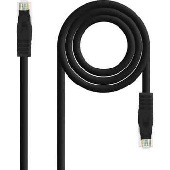 Nanocable 10.20.1803-BK Cable de red Cat6a U/UTP (UTP) 3m