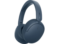 auriculares inalambricos - sony wh-ch735nl noise cancelling 75h carga rapida plegable bluetooth llamadas nitidas con ia azul