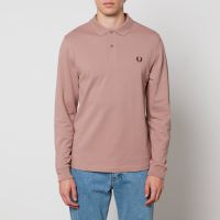 fred perry cotton-pique polo shirt - s