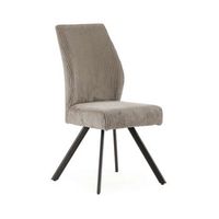 pack de 2 sillas tapizadas con diseno moderno y resistente