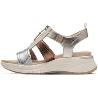 tamaris sandalias sandalia 88722 piel metalizada para mujer