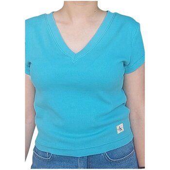 Calvin Klein Jeans Camiseta Tops / T-shirts-MUJER para mujer