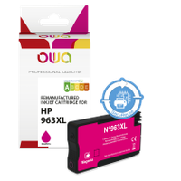 cartucho de tinta remanufacturado owa - alta capacidad - magenta - para hp 963xl