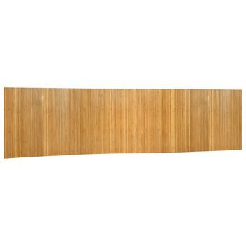 Biombo Divisor De Bambú Color Natural Ancho 800 Cm Alto 165 Cm Vidaxl
