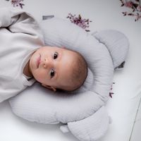 natural baby almohada cojin plagiocefalia bebes muselina