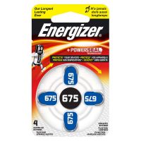 energizer powerseal ac675 pilas para audifono 4 unidades