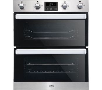 BELLING BI702FPCT Electric Built-under Double Smart Oven - Stainless Steel, Stainless Steel