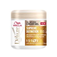 wella deluxe supreme definition oil infused cream gel