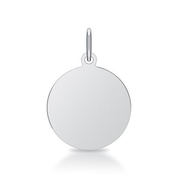 Colgante de plata 925 con posibilidad de grabado