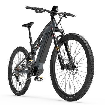 Bicicleta De Montaña Eléctrica Lankeleisi Gt800 Con Motor De Tracción Media Y Batería De 48 V 20 Ah