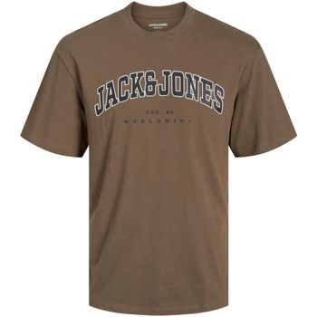 Jack & Jones Camiseta 12258924 JJECALEB VARSITY TEE SS O-NECK NOOS JNR CANTEEN para niño