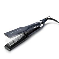 plancha de pelo bellissima steam elixir deluxe placas ceramica y queratina 230 c - negro