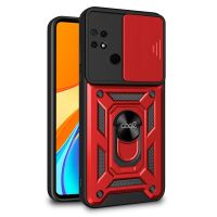 cool funda hard ring roja para xiaomi redmi 9c  10a