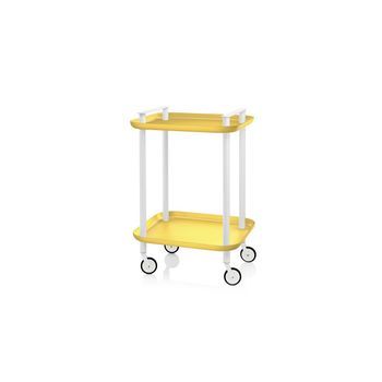 Carrito Delica.2, Armazón Blanco,,amarillo