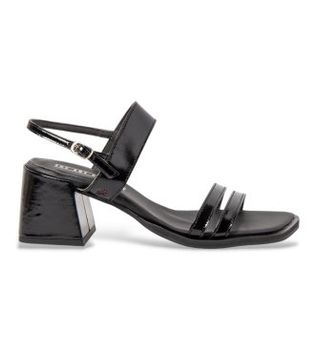 Art para mujer. 120101101003_001 Sandalias de Piel 2010 Verona negro (42), 5 a 8cm, Hebilla, Casual, Clásico