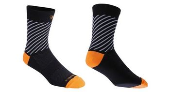 Calcetines bbb thermofeet negro   naranja