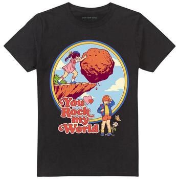 Steven Rhodes Camiseta You Rock My World para mujer