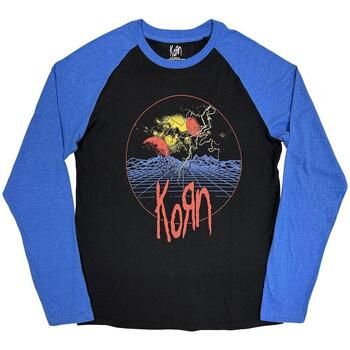 Korn Camiseta manga larga Wireframe Space para mujer