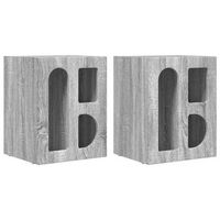 mesita de noche elst 2 uds gris sonoma 40 x 35 x 50 cm vidaxl