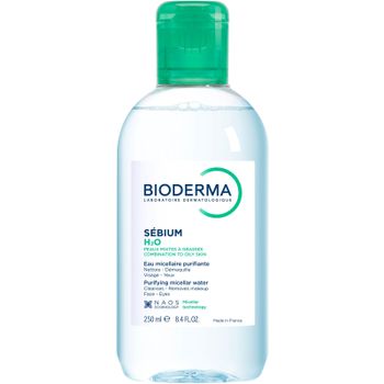 Bioderma Sebium H2O Agua micelar limpiadora purificante Desmaquillante Piel mixta a grasa