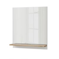 armario con espejo para bano marelle 60 x 67 cm con estante vicco