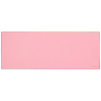 mars gaming mmp224 alfombrilla gaming xxl 88x33cm diseno rainbow caucho natural y nanotextil rosa
